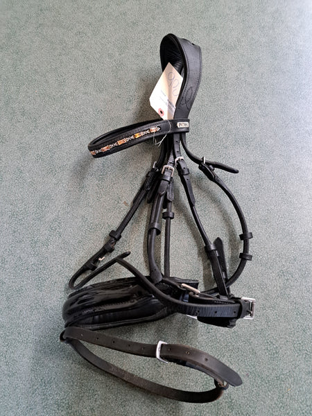 Cob Monocrown Dressage Bridle
