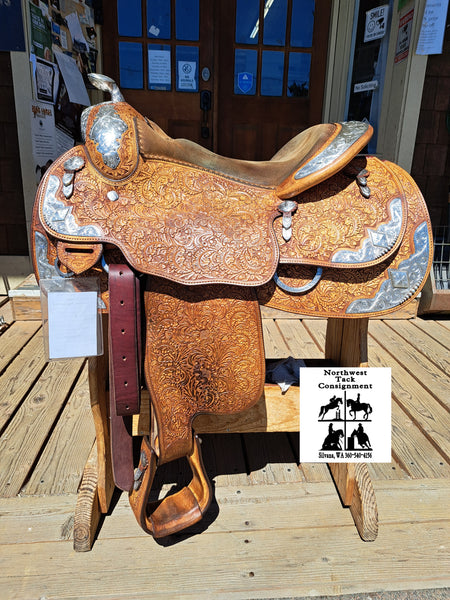 16" (Finished to 15") Blue Ribbon Western Equitation Show Saddle