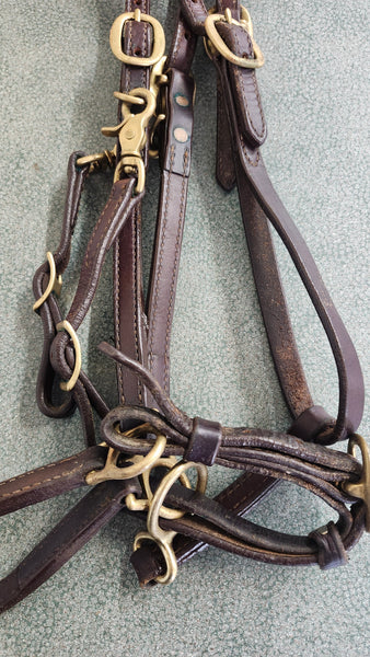 Leather Halter Bridle