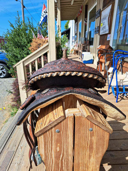 14.5" Billy Cook Barrel Saddle