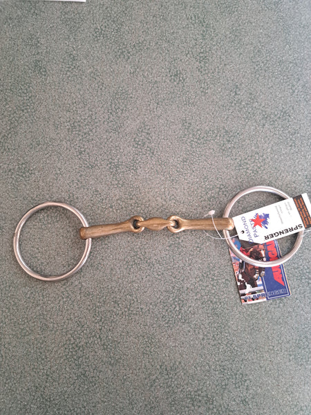 5" Sprenger Loose Ring Snaffle W/ Lozenge