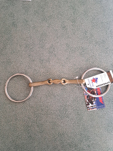 5" Sprenger Loose Ring Snaffle W/ Lozenge