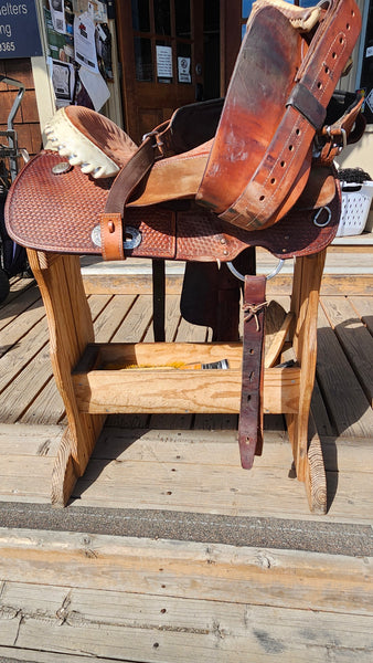 14.5" Billy Cook Barrel Saddle