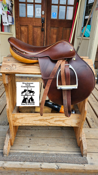 16.5" Crosby Sovereign Prix de Nations Close Contact Jump Saddle