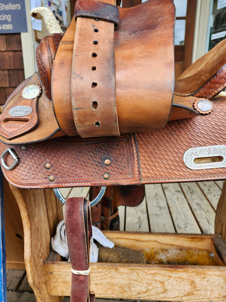 14" Crates Kim Landry Barrel Racing Saddle