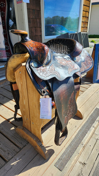 15" Hereford Tex Tan Western Saddle