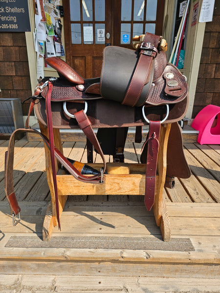 16" Crates Western Cordura Trail Saddle