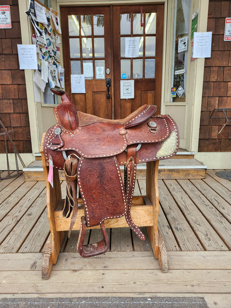 15.5" Vintage Action Company Show Saddle