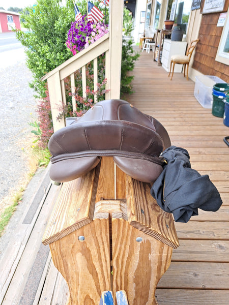 17.5" Collegiate Art All Purpose English Saddle