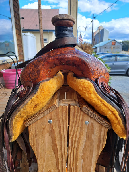 15" Santa Fe Roping Saddle