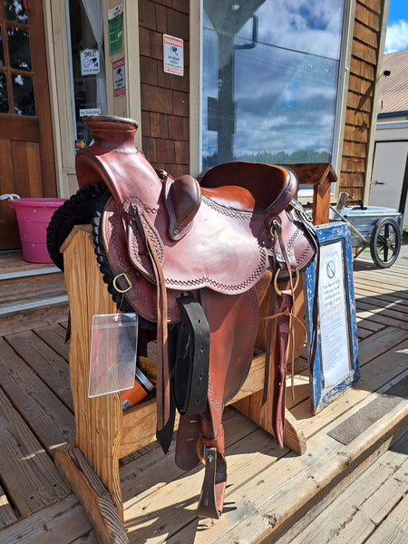 16" Red Sky Saddles Wade Ranch Roper Mule Saddle