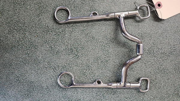 5" Myler Walking Horse Bit with Ported Barrel