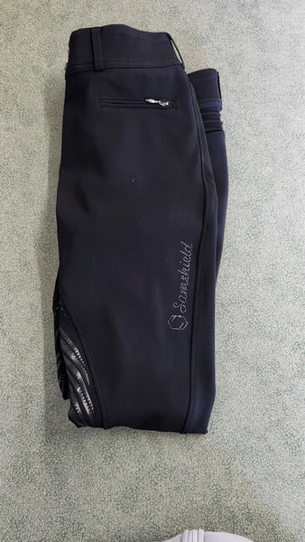 Black 26" Clara Samshield Breeches
