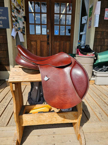 16.5" Bates Caprilli Close Contact Jump Saddle