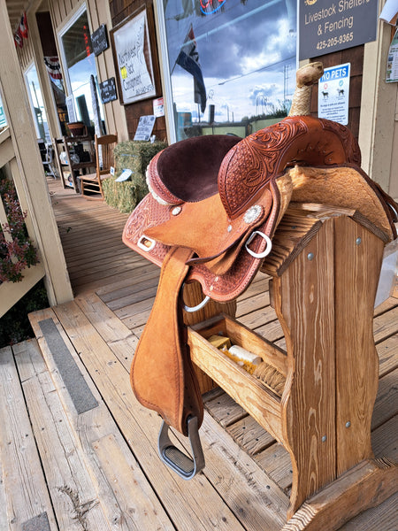 14" Circle Y Barrel Saddle