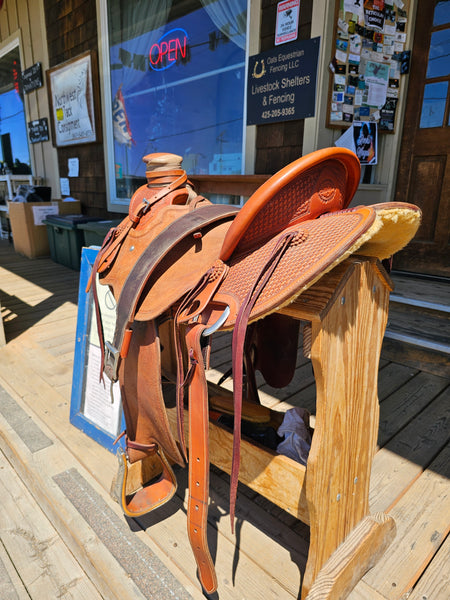 16" John Willemsma Custom Wade Ranch Roper Saddle