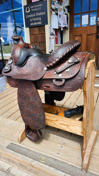 15.5" Circle Y Western Equitation Saddle