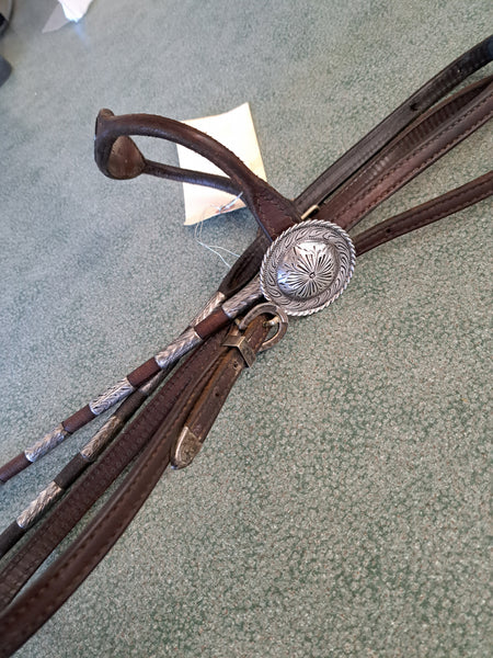 Victor Sterling Silver Headstall