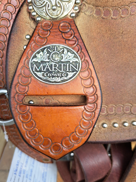 15" Martin Crown C Barrel Saddle