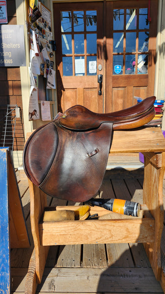 17" Pessoa Close Contact Jump Saddle
