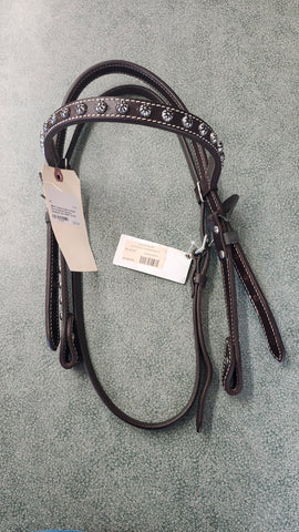 NEW Classic Equine Antique Dot Browband Western Headstall