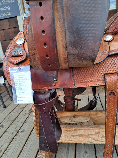 16" Crates Reining Saddle