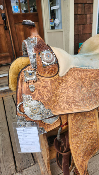 17" Silver Mesa Equitation Saddle