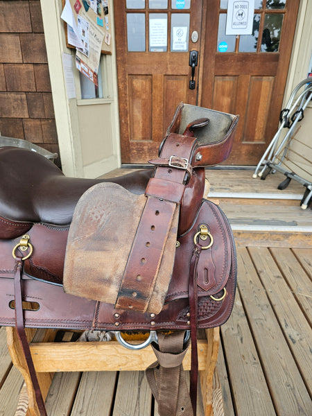 17.5" Big Horn Draft Horse Saddle