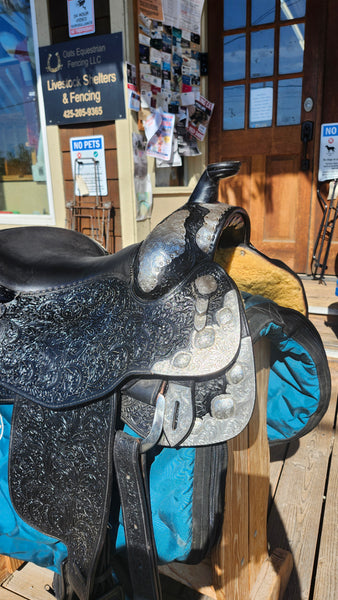 16" Blue Ribbon Western Equitation Show Saddle