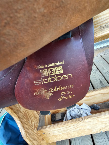 16.5" Stubben Edelweiss C.S. Junior Close Contact Jump Saddle