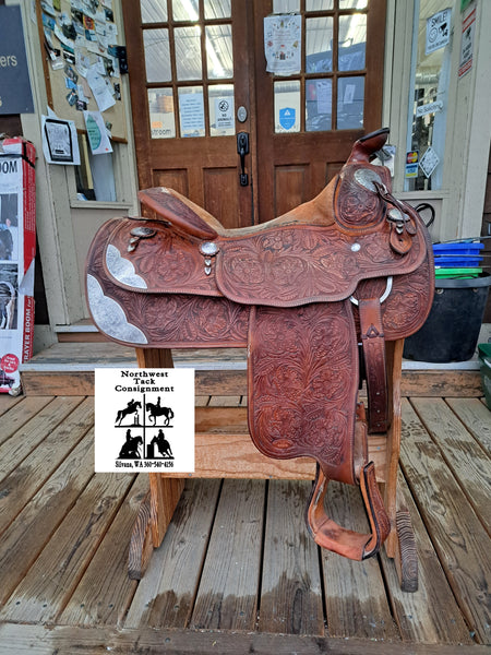 15.5" Bobs Custom Show Saddle