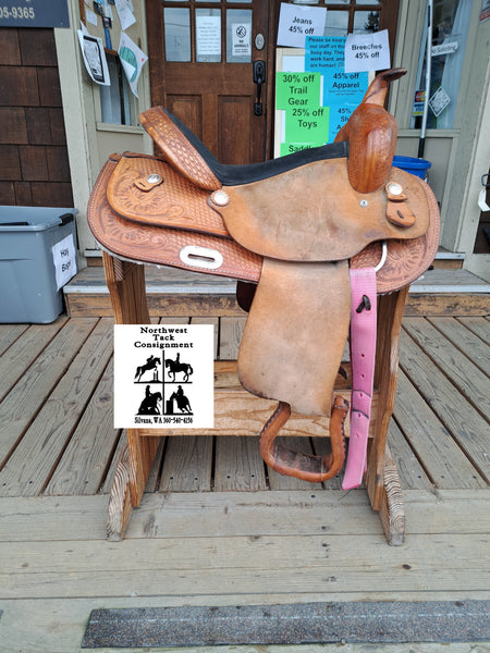 15" Abetta All Around Western Saddle
