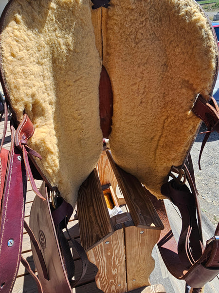 16" Colorado Saddlery Forest Service Special Roper Trail Saddle