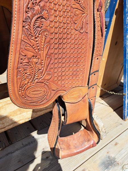 17" Showman Western Equitation Show Saddle