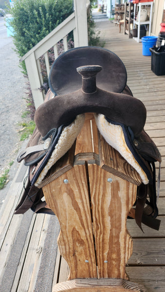 17" Big Horn Synthetic Western Saddle