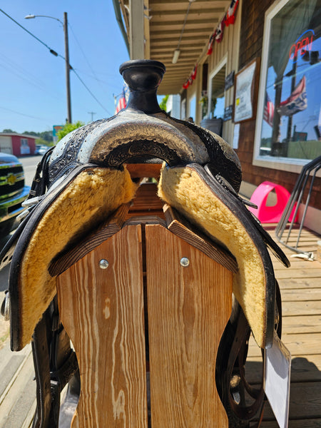 16" Blue Ribbon Western Equitation Show Saddle