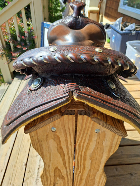 15" Circle Y Western Equitation Show Saddle