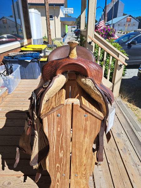 14" About The Horse Barrel Saddle