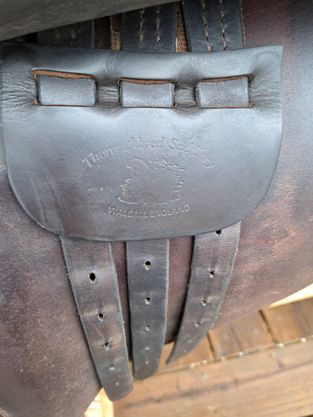 18" Thoroughbred Event English Saddle