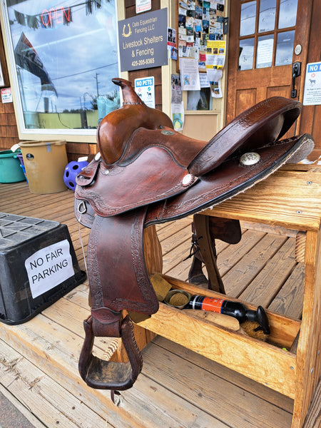 15" Simco Barrel Saddle