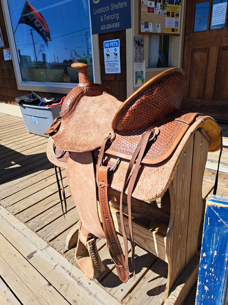 16"  Heart O Texas Ranch Saddle