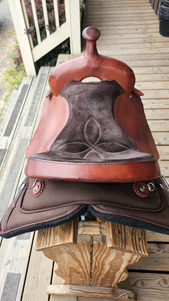 17" Reinsman Cordura Western Saddle