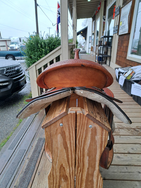 ON TRIAL 15" King Series All Around Western Trail Saddle