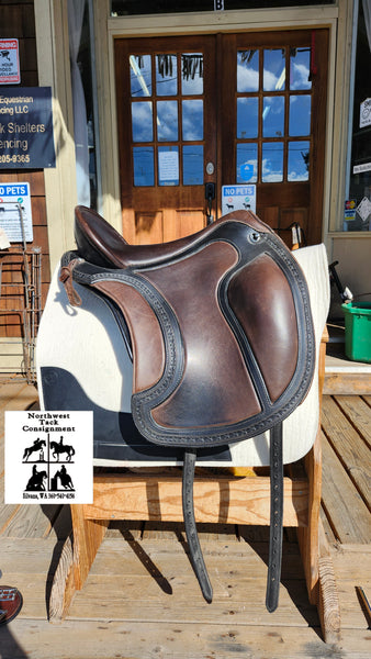 S2 DP Saddery El Campo Shorty Dressage Saddle
