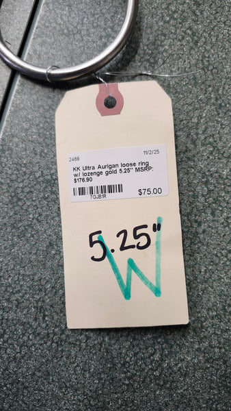 5.25" KK Ultra Aurigan Loose Ring With Lozenge