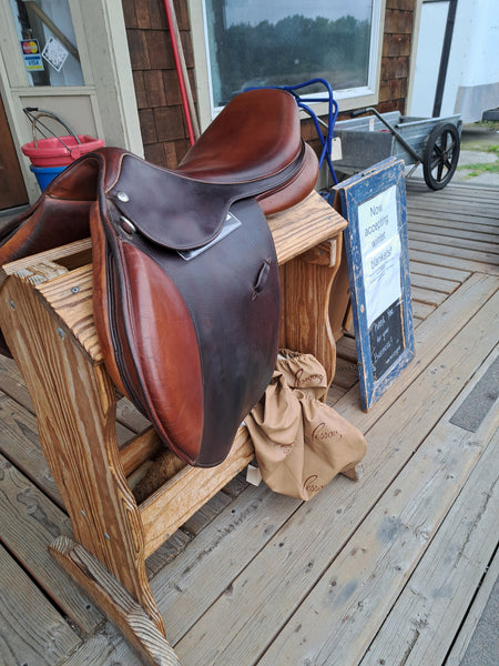 17.5" Pessoa Rodrigo GenX Jumping Saddle