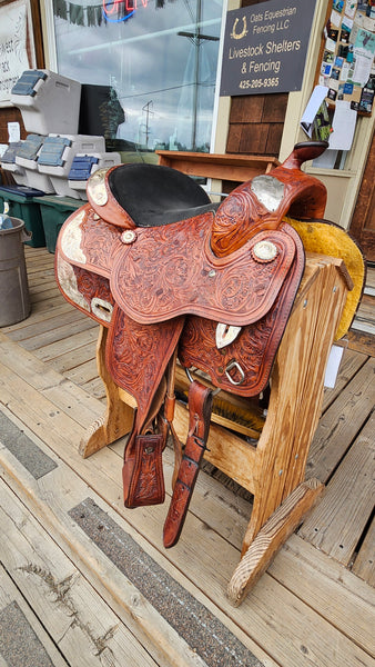 14.5" Showman Western Equitation Show Saddle