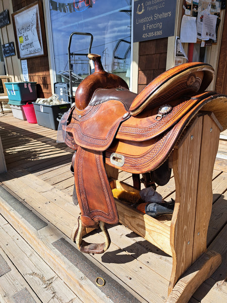 16" Seven D Saddlery Reining Saddle