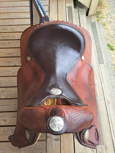 15.5" Billy Cook Reining Saddle