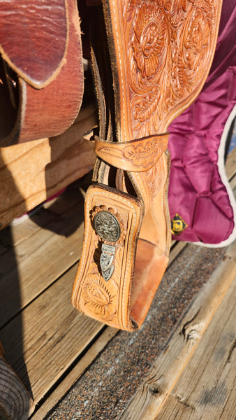 16" Broken Horn Saddlery Western Equitation Show Saddle